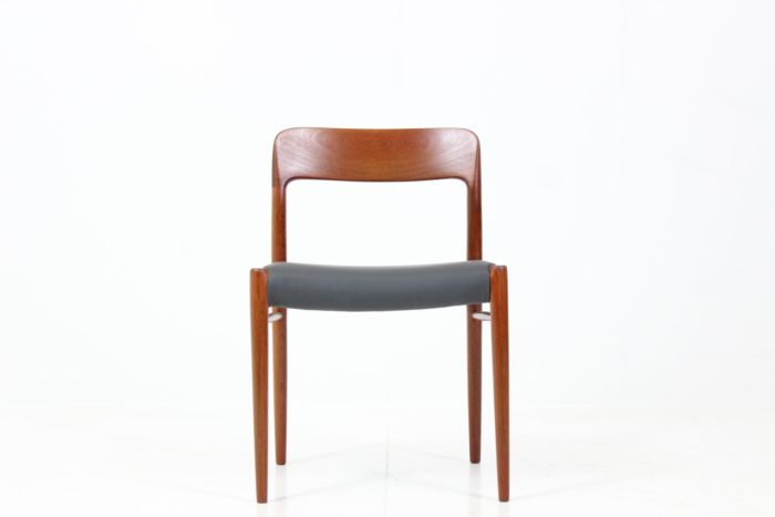 Vintage Side Chairs no. 75 by Otto N. Møller for J.L. Møllers Møbelfabrik