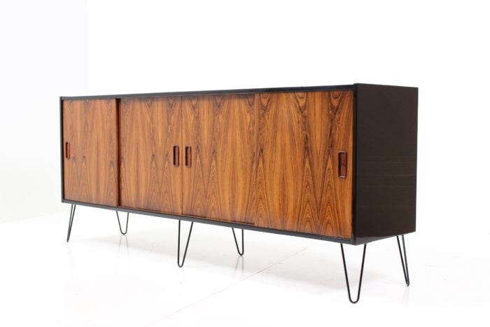 Retro Vintage Original 'Black Gold' Series Sideboard in Teak