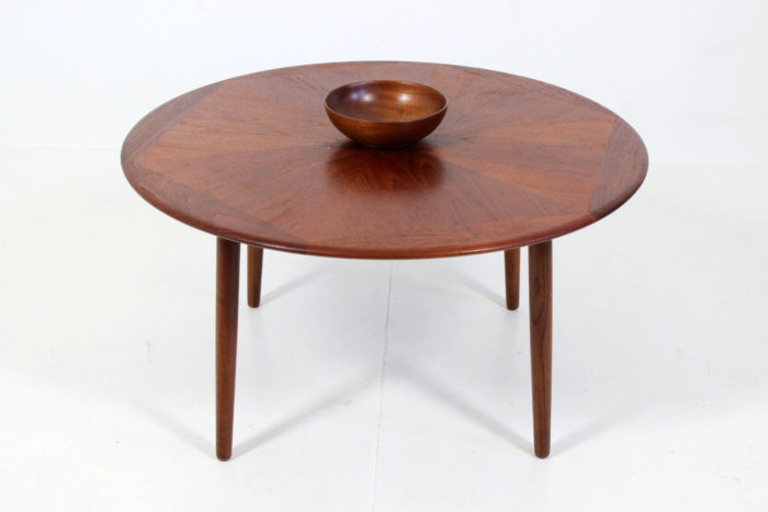 Retro Vintage Patterned Coffee Table by Henry W. Klein for Bramin Møbler