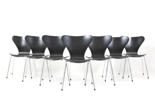 Vintage Side Chair Syveren by Arne Jacobsen for Fritz Hansen Eftf