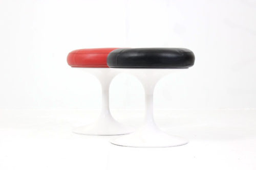 Vintage Minimalist Stool Satellite Tulip by Borje Johanson for Johanson Design