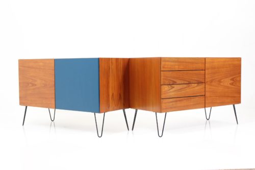 Danish Vintage Sideboards by Ib Kofod-Larsen for Brande