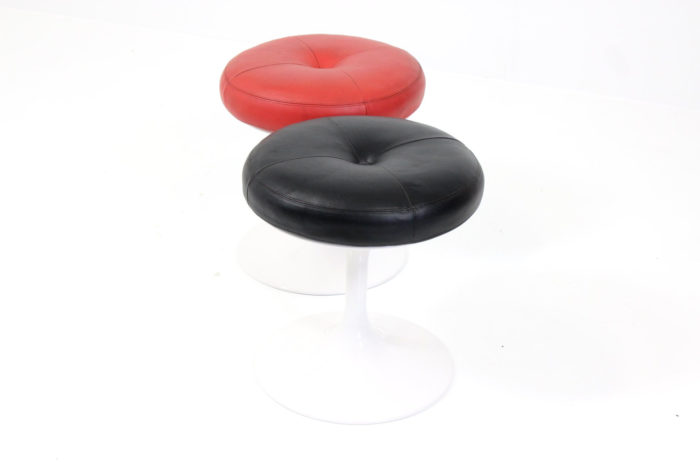 Vintage Minimalist Stool Satellite Tulip by Borje Johanson for Johanson Design