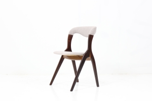 Organic Shaped Easy Chair by Kai Kristiansen