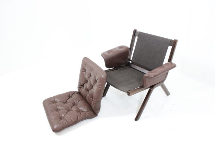 Vintage Retro Three Armchairs by Ingmar Relling for Westnofa