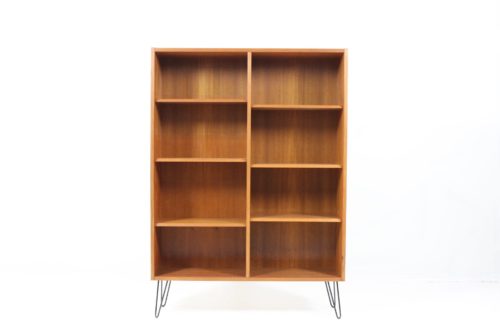 Retro Vintage Original Capacious Bookcase / Shelf Rack in Teak