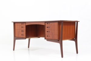 Vintage Retro Writing desk by S. Å. Madsen for H. P. Hansens Møbelindustri