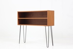 Retro Vintage Original Small Sideboard / Console Table in Teak